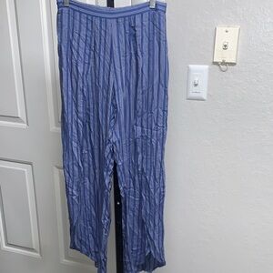 DREW stripped pants medium